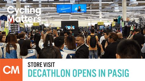 Shop Visit: Decathlon Opens in Pasig .